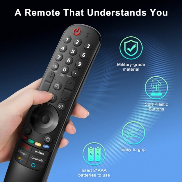 Angrox Voice Magic Remote for LG Smart TV Remote Control Replacement with Pointer