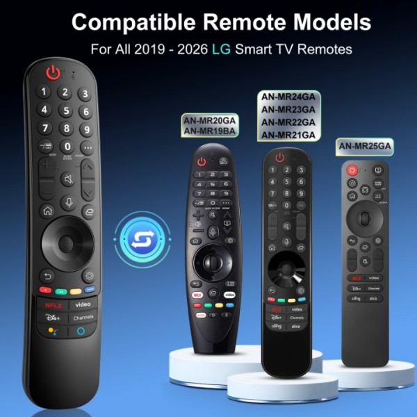 Angrox Voice Magic Remote for LG Smart TV Remote Control Replacement with Pointer