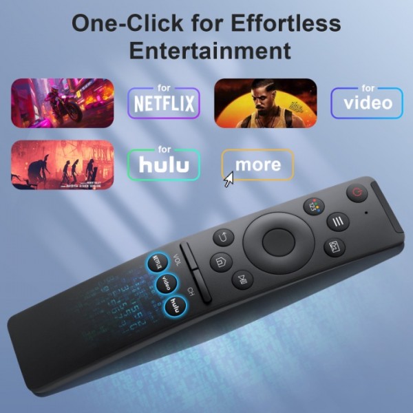 Angrox for Samsung Smart TV Remote Control Replacement,Universal for All Samsung TVs (Pack of 2) 