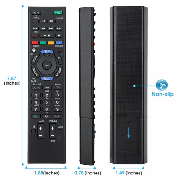 for Sony TV Remote Control Bravia,Universal for All Sony TV Original,Replacement for RM-ED047 RM-YD103 RM-ED050 RM-ED060 RM-ED061