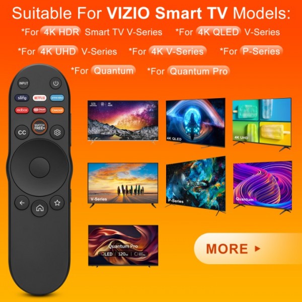 Angrox XRT270 Universal Replacement Remote for VIZIO Smart TV